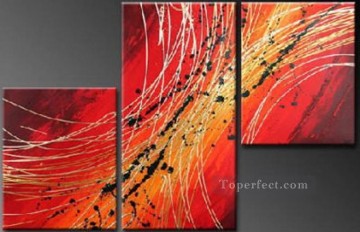  panels Oil Painting - agp040 group panels